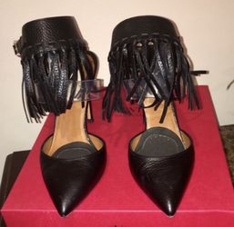 100% Authentic Valentino Garavani Fringe Pumps