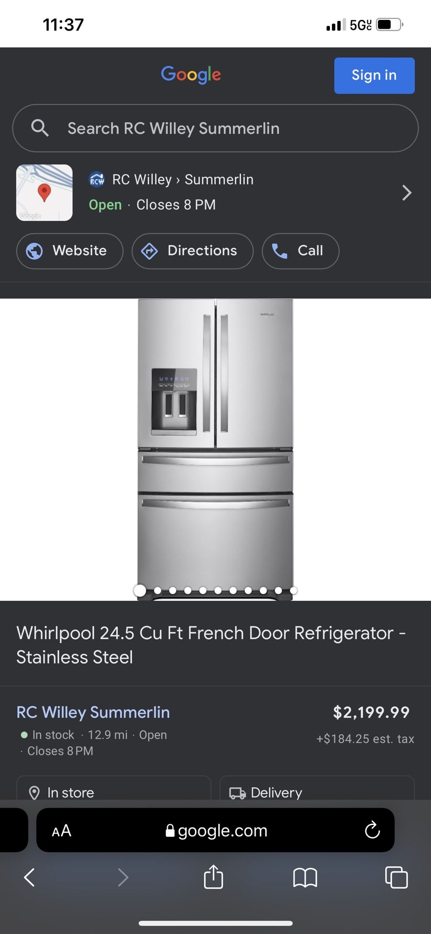 Refrigerator Need Gone Partly New Just Move Nd Bought All New Appliances Best Off Can Come Get It Asap No Low Ballers