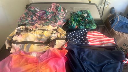 Girls swim suit size medium