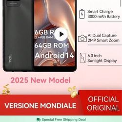 Unlocked TCL 501 Android Phone 64GB - Brand New in Box, OBO