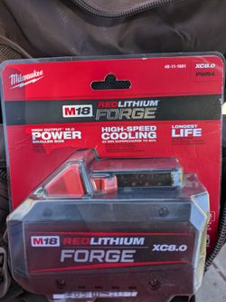 M18 REDLITHIUM FORGE XC,8.0AH