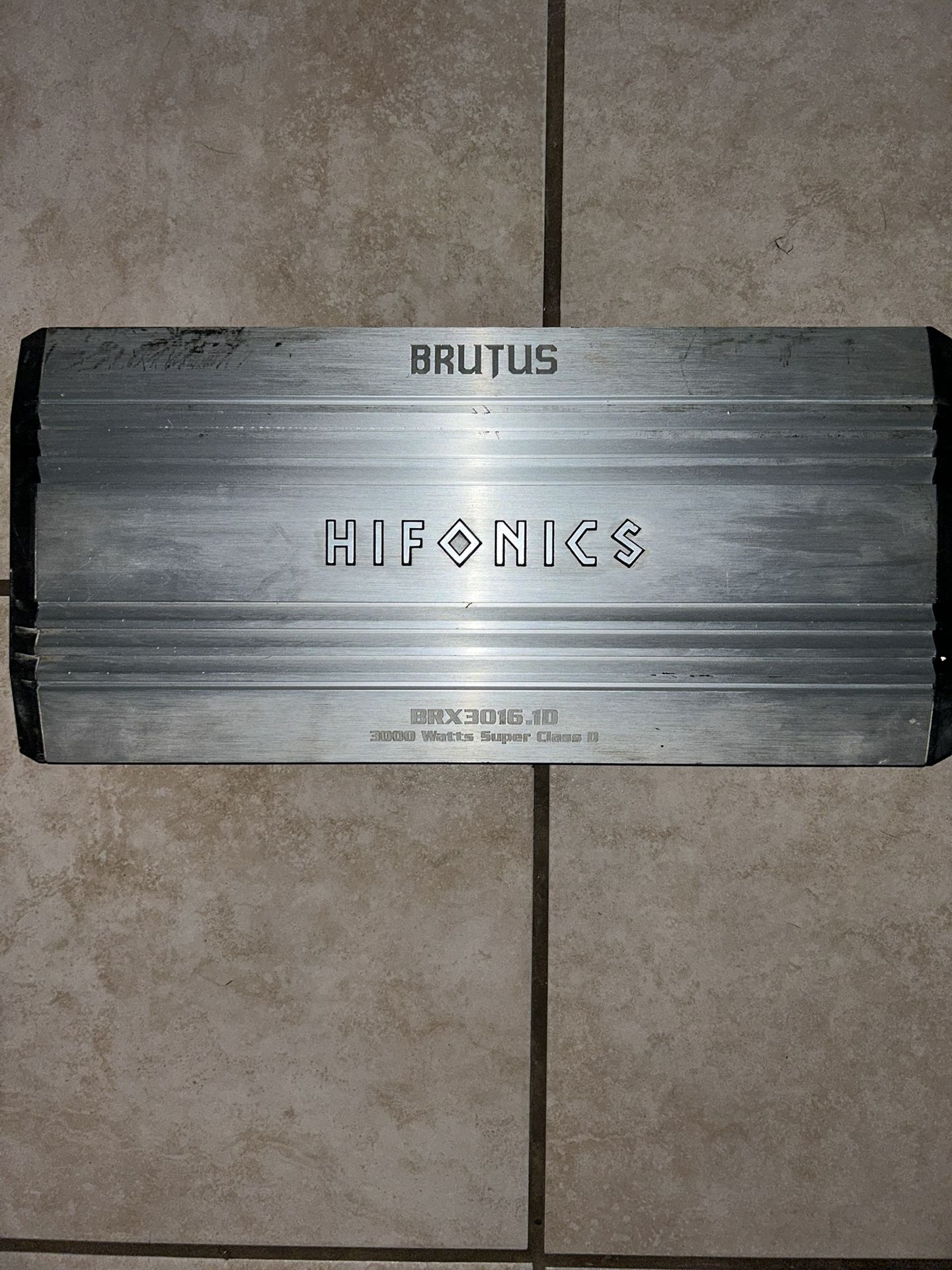 Hifonics Amplifier 