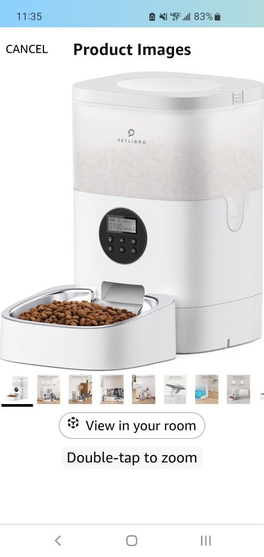 Petlibro Automatic Cat Food Dispenser Feeder 4L