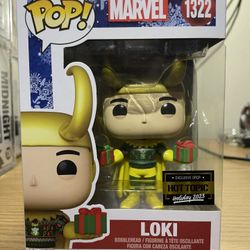 Funko Pop! Marvel - Loki with Christmas Presents #1322 Hot Topic Exclusive