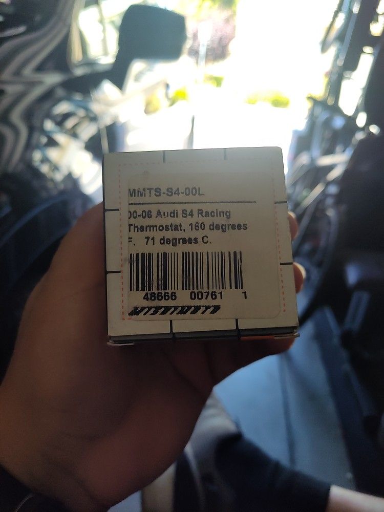 Mishimoto MMTS-S4-00L Racing Thermostat Compatible With Audi S4 2000-2006