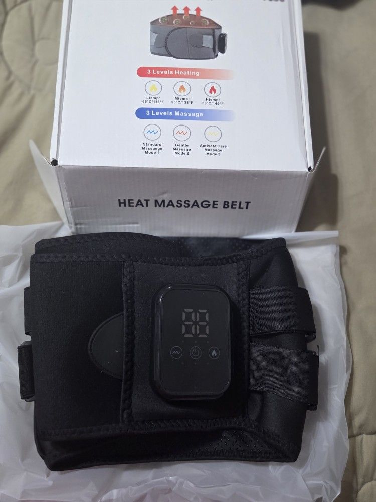 Massage Belt With Heat, New