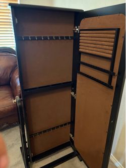 Stand up Mirror Jewelry Box