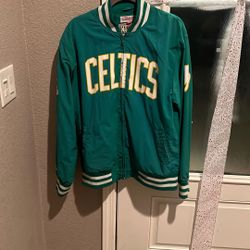 Boston Celtics Mitchell & Ness 1986 Warm Up Jacket