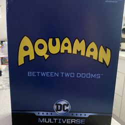 AQUAMAN BETWEEN TWO DOOMS SDCC 2018 MATTEL EXCLUSIVE DC MULTIVERSE 