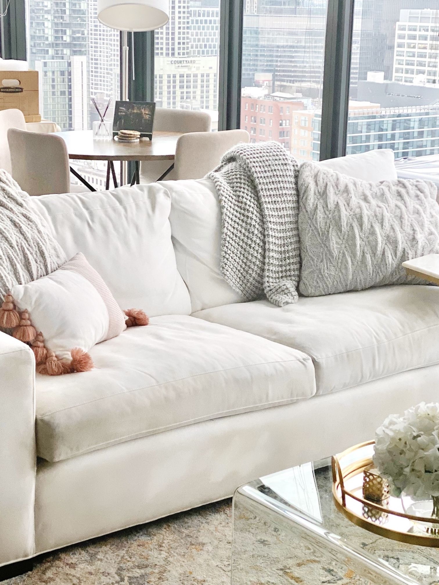 Crate & Barrel Axis II - 2 Seat Sofa - 6mos Used