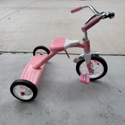 Pink Radio Flyer Trike