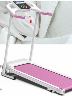 Pink treadmill