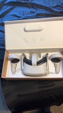 the Meta Quest 2 virtual reality headset system