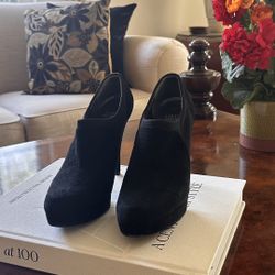 Stuart Weitzman Suede Booties. 
