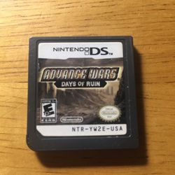 Nintendo ds advance wars days of ruin game