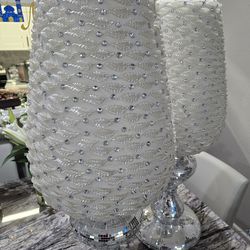 Beautiful bed stand vases 2 for  $170