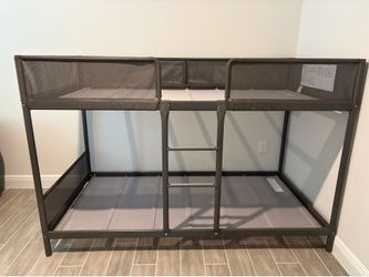 IKEA TUFFING Twin-over-Twin Bunk Bed – Excellent Condition