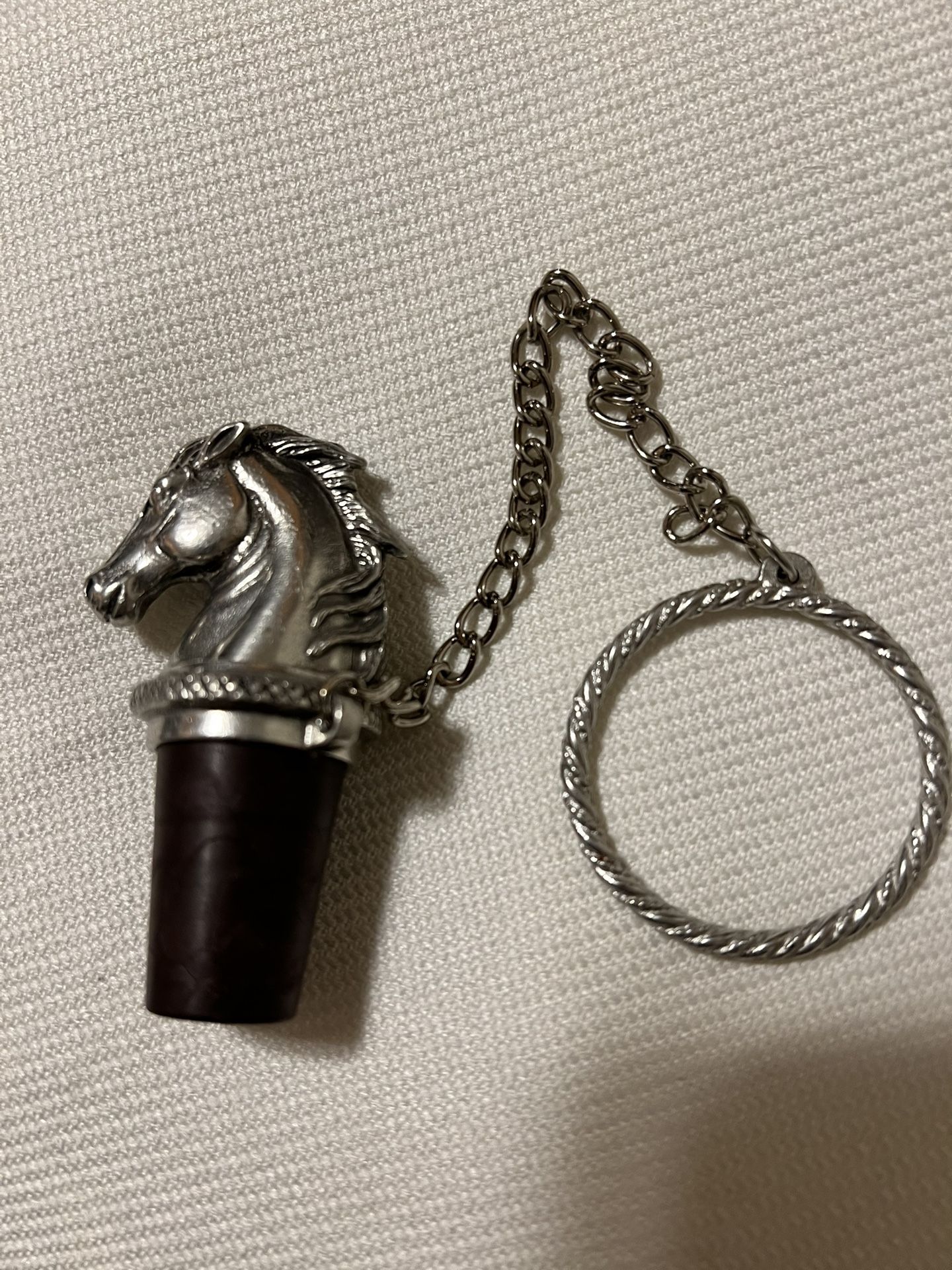 horse head cork for a bottle of wine 1998