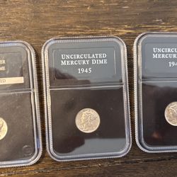 Mercury Dimes uncirculated $25 Each