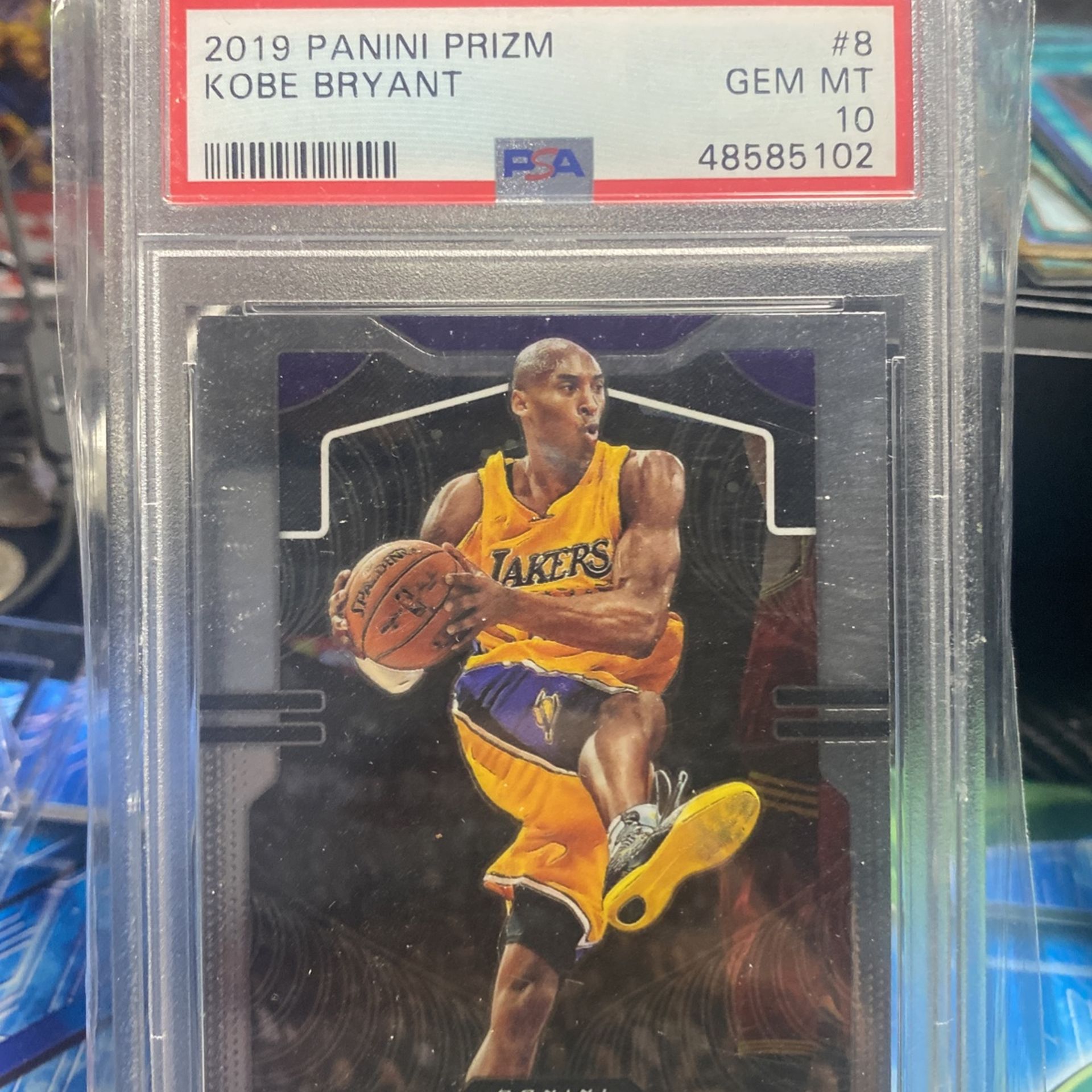 2019 Panini Prizm Kobe Bryant Psa 10