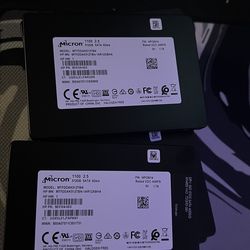 MICRON 512gb 2.5” SATA SSD