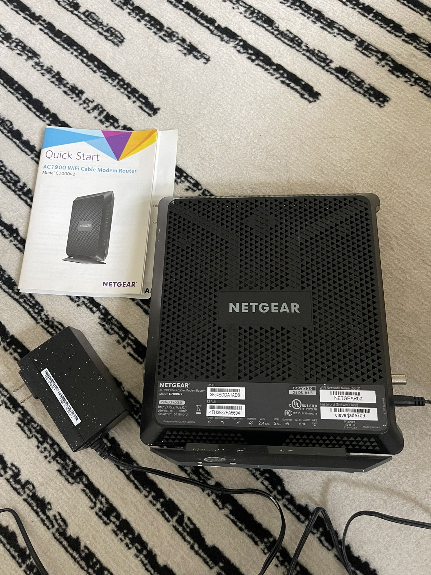 Netgear Cable Modem router