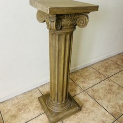 VTG Greek-Style Corinthian Column Pedestal Plant Stand 35” Home Decor