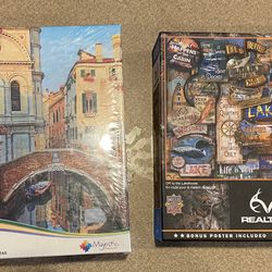 2 New 1000 Piece Puzzles