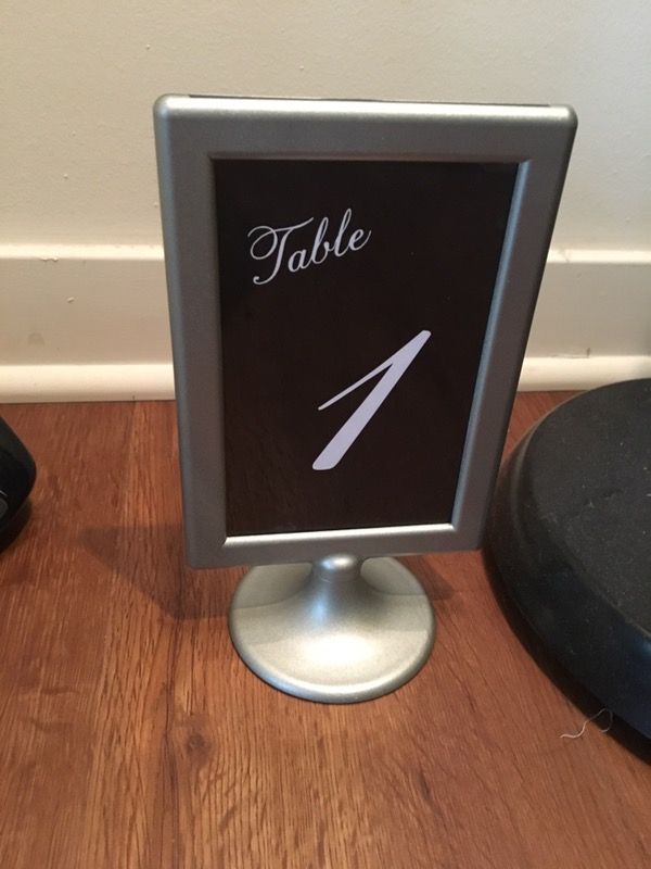 IKEA Tolsby Frames Wedding table numbers or signs for Sale in Ann