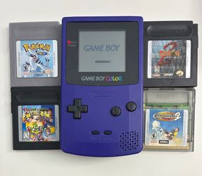 Gameboy Color 4 games Pokémon