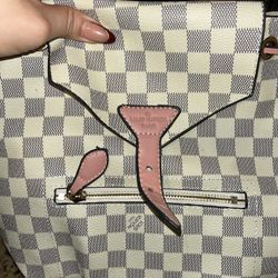 Checkered Louis Vuitton Backpack 