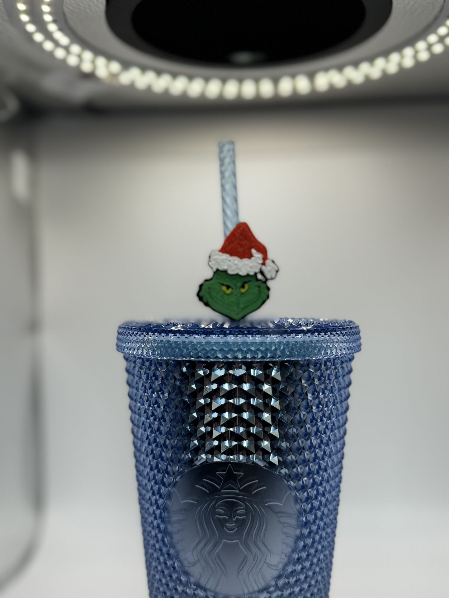 The grinch Straw Topper/Straw Buddy/Straw Charm/