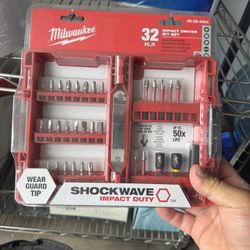 Milwaukee 32pc Impact Driver Bit Set