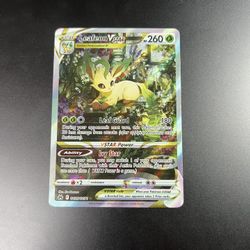 Leafeon Vstar Crown Zenith Pokemon Card