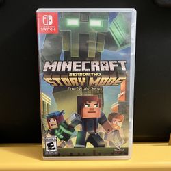 Minecraft : Story Mode - Season Two for Nintendo Switch video game system console or Lite OLED 2 mine craft Episodes 1-5 Rare