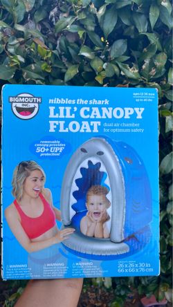 Shark baby float