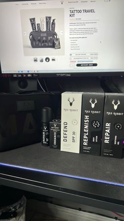 Mad rabbit tattoo travel care kit