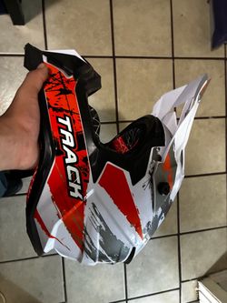 Track Motocross Helmet with Goggles