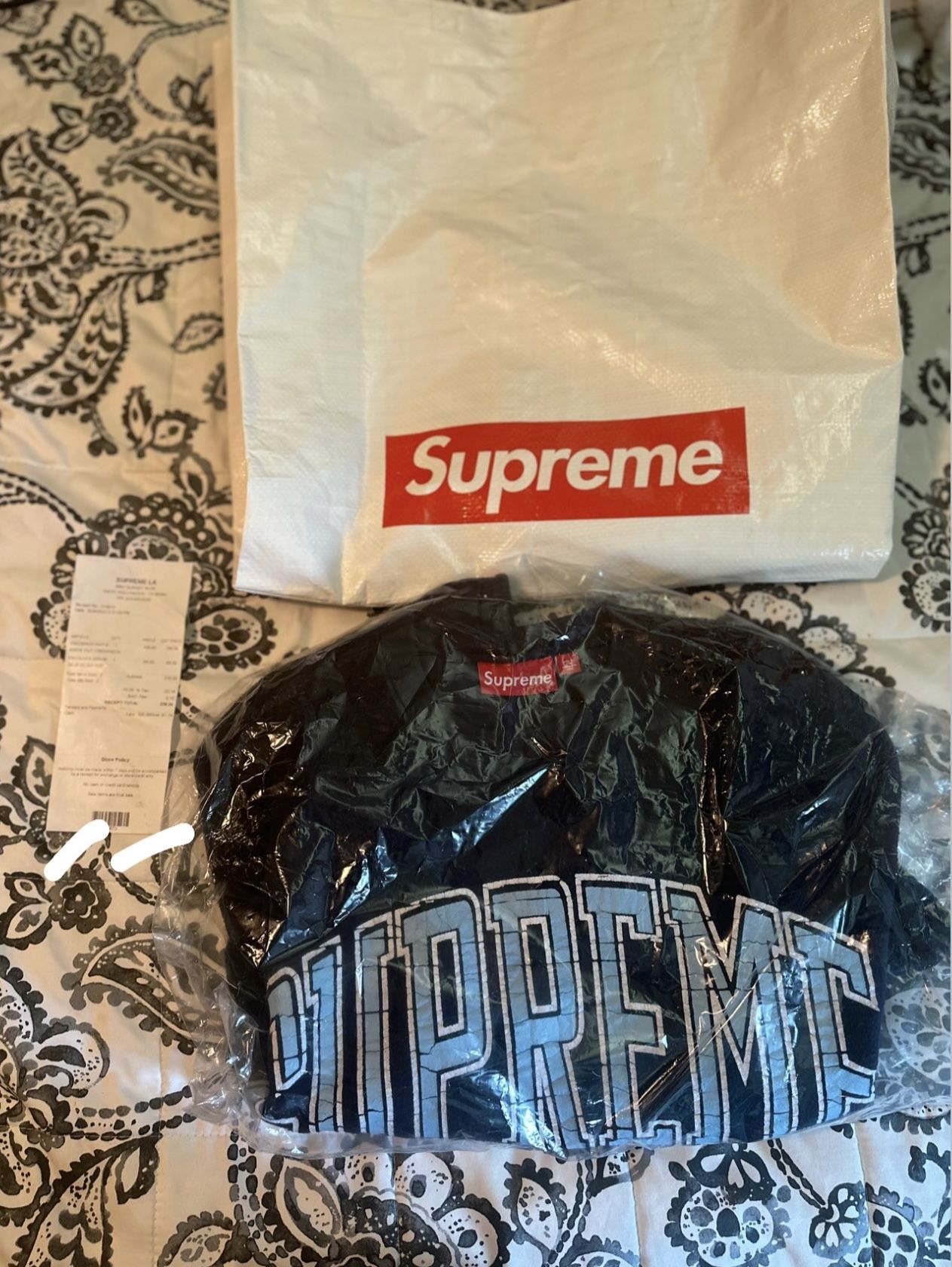 New Supreme Inside Out Crewneck Small 2023 Fall/Winter Drop for