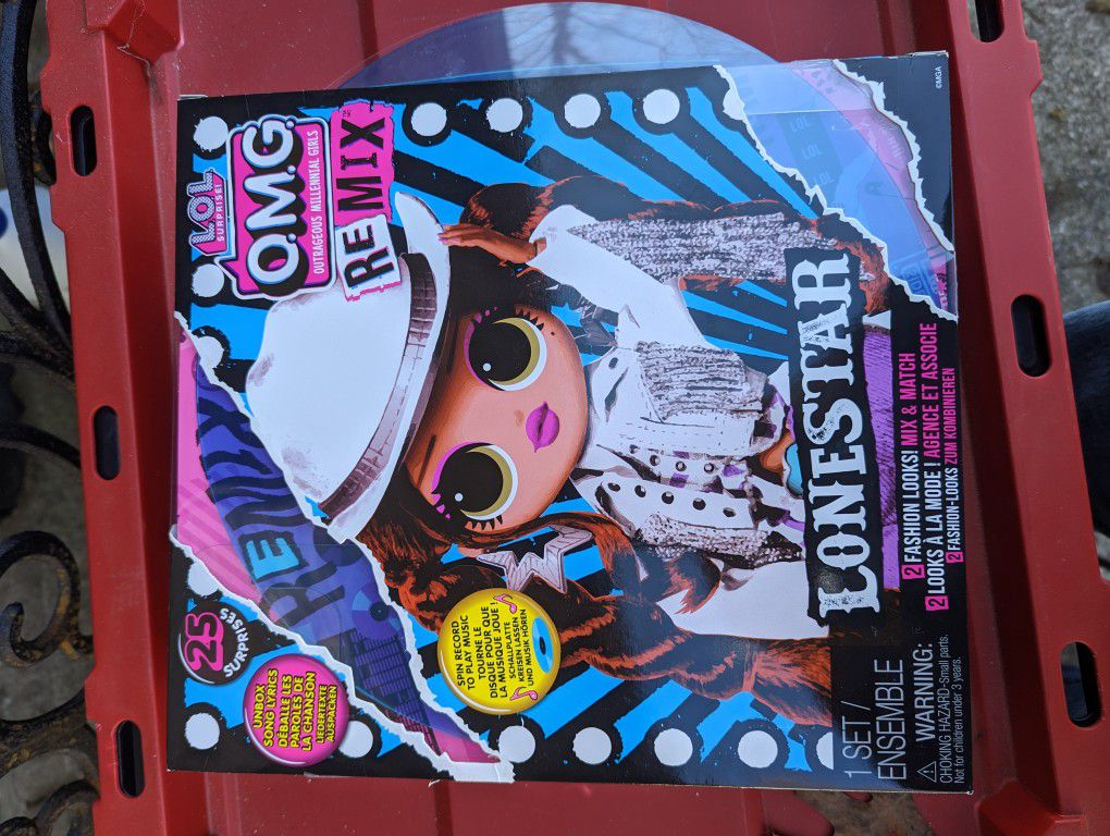 LoL OMG Remix Lonestar Doll New In Box