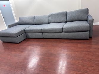Gray Kevin Charles Sectional Couch