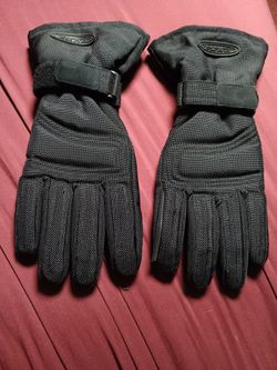 New Women's (L) Harley Davidson FXRG Riding Gloves.   Nylon,Kevlar,Visor Wiper 