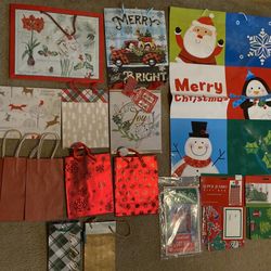 Christmas Gift Bags Including New Extra Large Kids