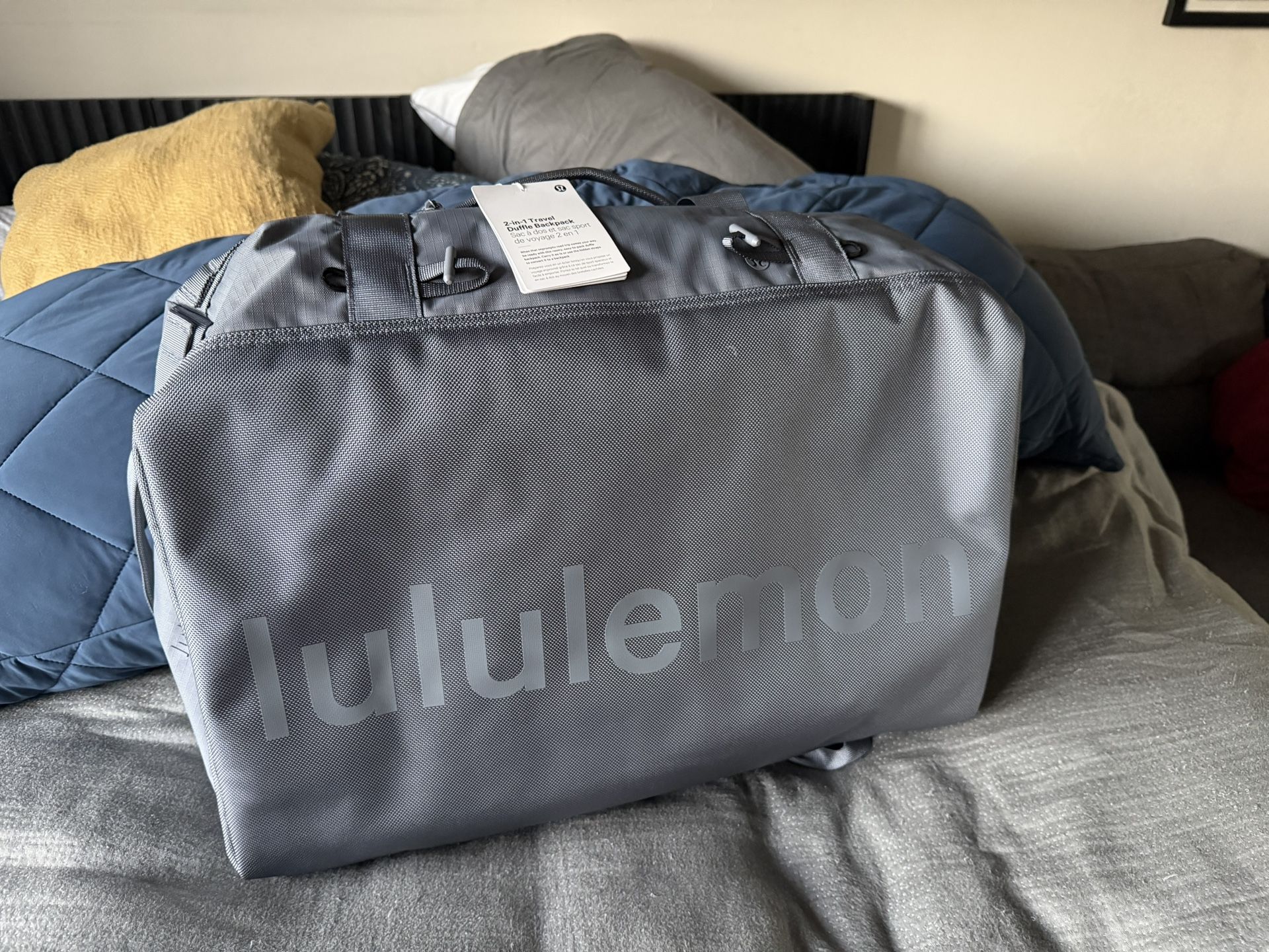 Lululemon 2-in-1 Travel Duffle Backpack – Brand New with Tags