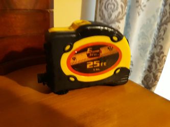 LASER AND TAPE MEASURE 25 FT.