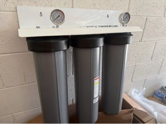 Whole Home Water Filtration System + Reverse Osmosis System