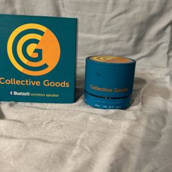Collective Goods, Bluetooth Speaker Like New
