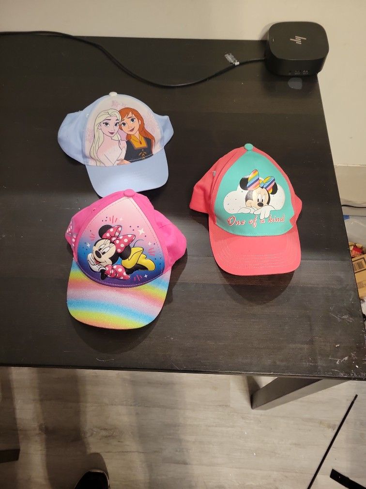 Assorted Toddler Disney Hats 