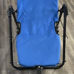 AB Lounge 2 Abdominal Workout Fitness Exercise Blue Lounger Chair Machine 