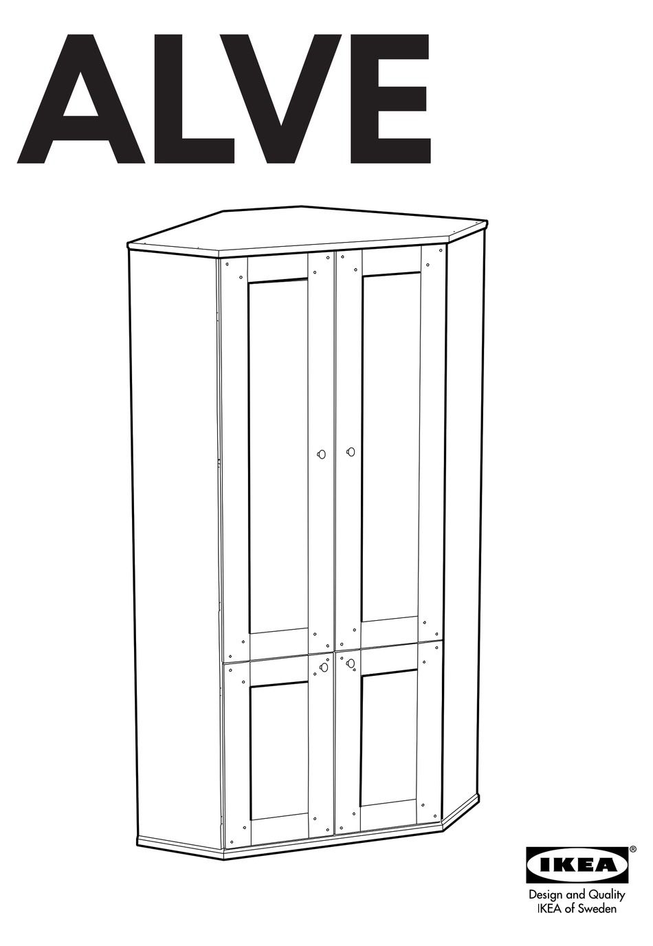IKEA Alve Corner Armoire for Sale in Woodinville WA OfferUp